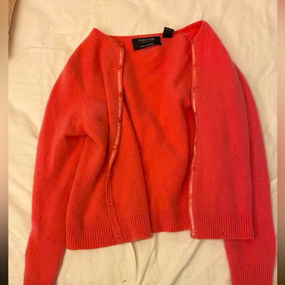 Pink sweater